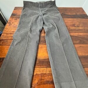 Haggar Vintage Men's‎ Gray Corduroy Pants Size 34x31 Business